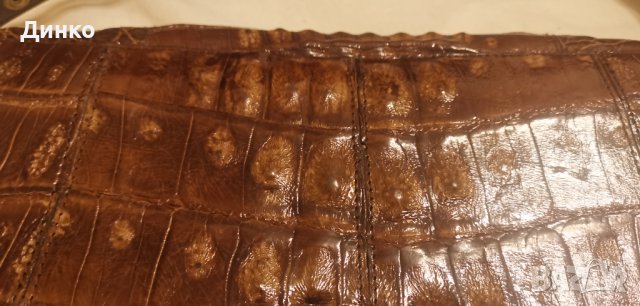 Луксозна дамска чанта от естествена крокодилска кожа , снимка 4 - Чанти - 40028833