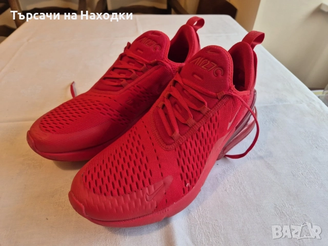 €160 Мъжки маратонки Nike Air Max 270 Red размер US 12 / EU 46, червени