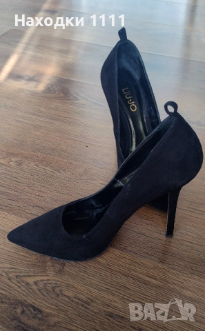 LIU JO Уникални обувки естествена кожа, оригинални, номер 38, oтлични, снимка 4 - Дамски обувки на ток - 52733883