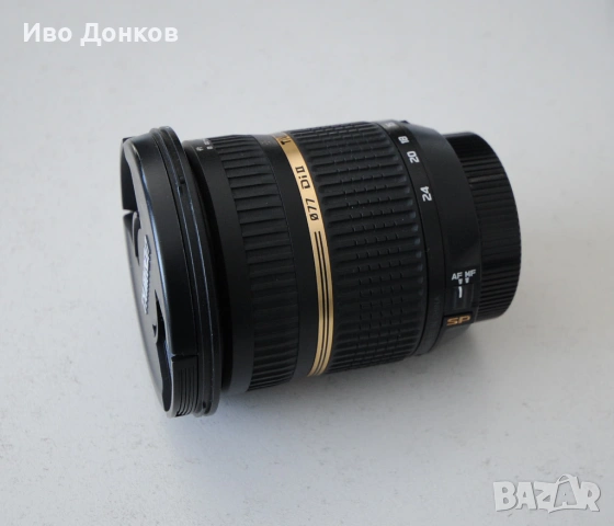 Продавам обектив Tamron SP 10-24mm 1:3,5-4,5 за Никон