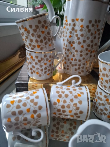 Ретро комплект български порцелан , снимка 8 - Антикварни и старинни предмети - 54055797