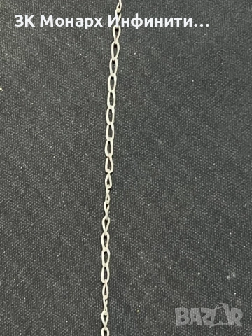 Сребърна верижка, снимка 2 - Колиета, медальони, синджири - 52069934