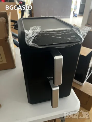 NexOne TwinFryer 11L – Двукамерен фритюрник с горещ въздух 2800W, две независими кошници, 8 програми, снимка 6 - Фритюрници - 56122202