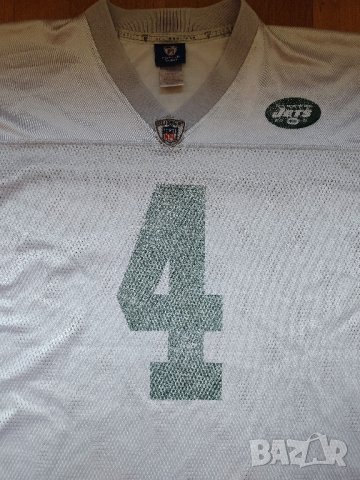 NFL Jursey / New York JETS , #4 Brett Favre , Reebok , снимка 9 - Спортни дрехи, екипи - 42674808