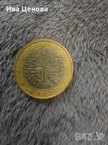 Продавам 1 Euro France 1999 