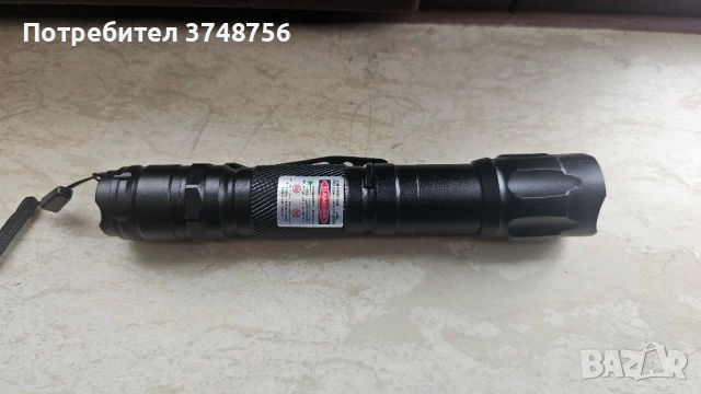 Лазерен Фенер (зелен)