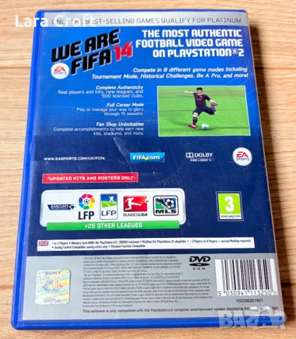 PS2 Fifa 14 Фифа 14 Плейстейшън 2 PlayStation 2, снимка 4 - Игри за PlayStation - 54081016