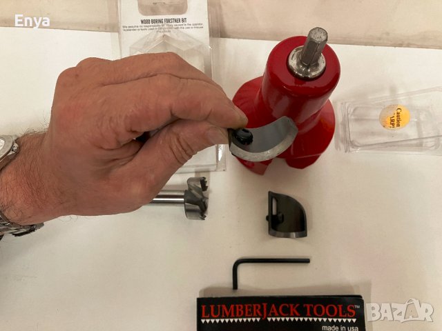 Комплект инструменти за направа на сглобки на мебели, снимка 4 - Други инструменти - 42447537