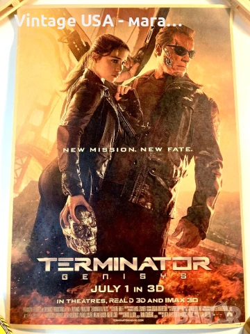 Ретро постери / плакати - Терминатор, The cable guy