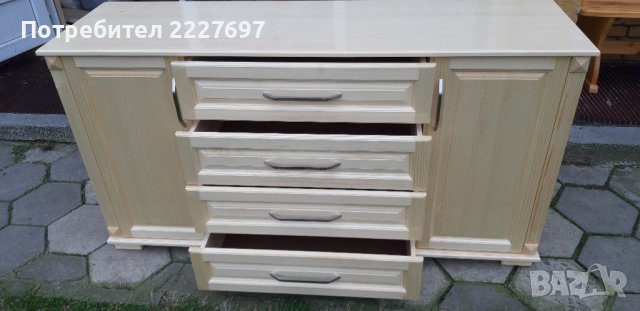 Скрин масив - 173/90/50 наличен, снимка 3 - Скринове - 39430039