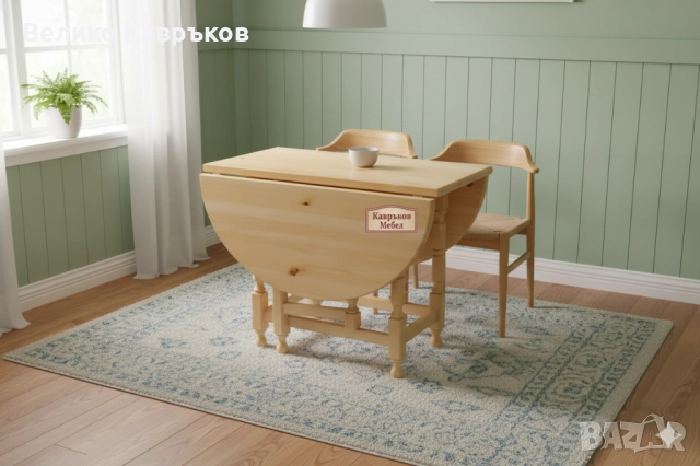 Маса "Пакет",от масив.