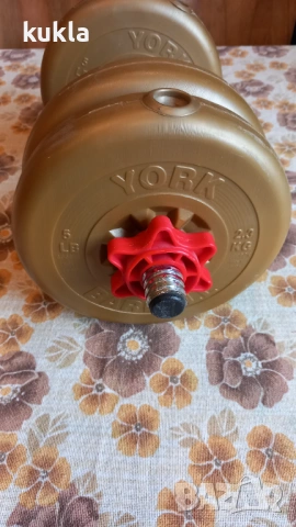 Дъмбел за фитнес 7,7 кг., снимка 3 - Фитнес уреди - 54182599