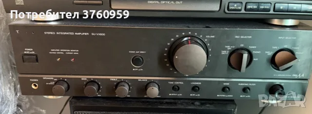 Technics su vx 600, снимка 2 - Ресийвъри, усилватели, смесителни пултове - 55828203
