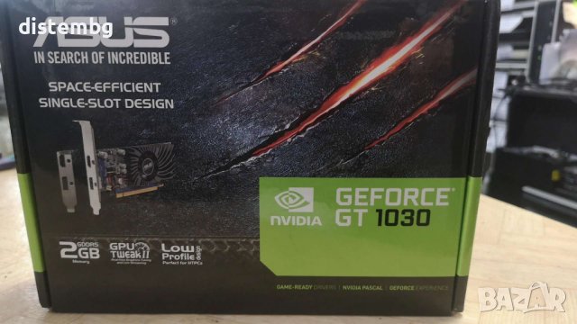 Видеокарта ASUS GT1030-2G-BRK, 2GB GDDR5