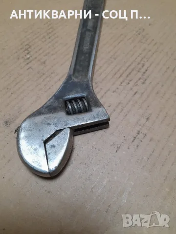 Стар Немски Раздвижен Ключ., снимка 3 - Антикварни и старинни предмети - 48475073