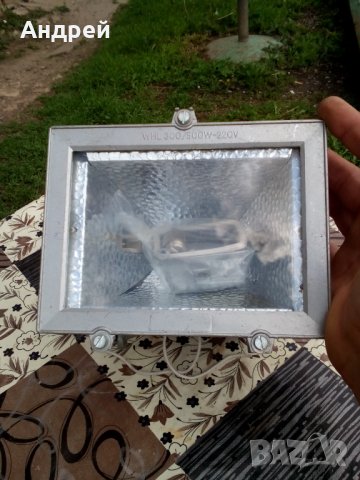 Стара лампа,прожектор #3, снимка 2 - Антикварни и старинни предмети - 30103096