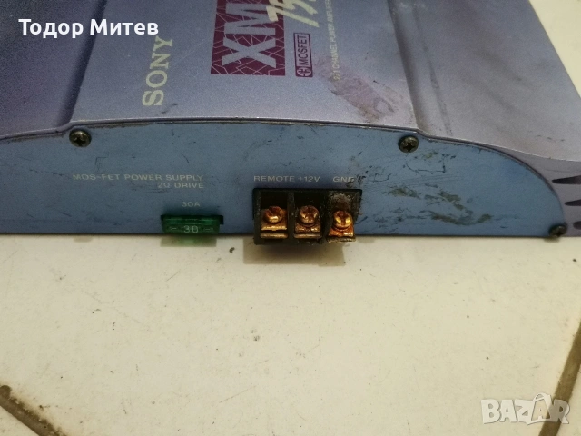 Усилвател Sony XM-752X, снимка 4 - Аудиосистеми - 53963069