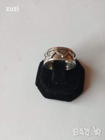 Сребърна пръстен халка - 925 сребро