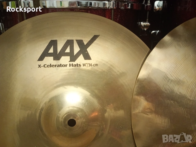14"Sabian AAX X-Celerator HiHat, снимка 2 - Ударни инструменти - 52791698