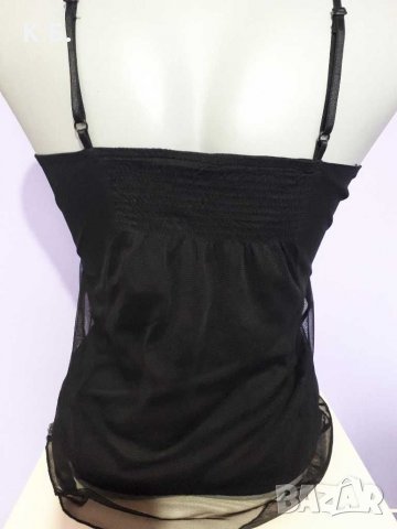 Официален топ с мъниста ,,VERO MODA" р-р S, снимка 4 - Корсети, бюстиета, топове - 32036519