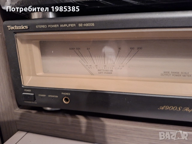 Продавам предусилвател и крайно стъпало TECHNICS.800/SA900S., снимка 6 - Ресийвъри, усилватели, смесителни пултове - 53170712