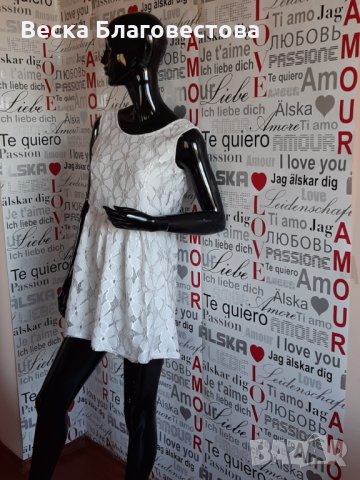 Бяла туника, снимка 2 - Детски рокли и поли - 29818762