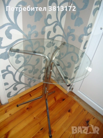 стъклена маса , снимка 2 - Маси - 51023161