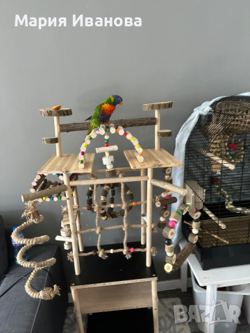 Игрални площадки за папагали, снимка 2 - За птици - 44564674