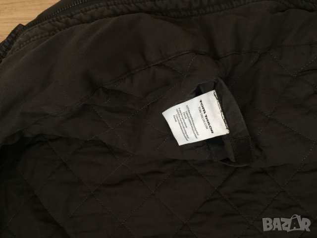 Мъжко зимно яке Tom Taylor оригинал, size XL, свободен модел, кафяво, топло, много запазено, снимка 5 - Якета - 30594860