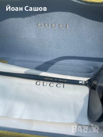Слънчеви очила Gucci GG0154SA 001, снимка 4 - Слънчеви и диоптрични очила - 50664901