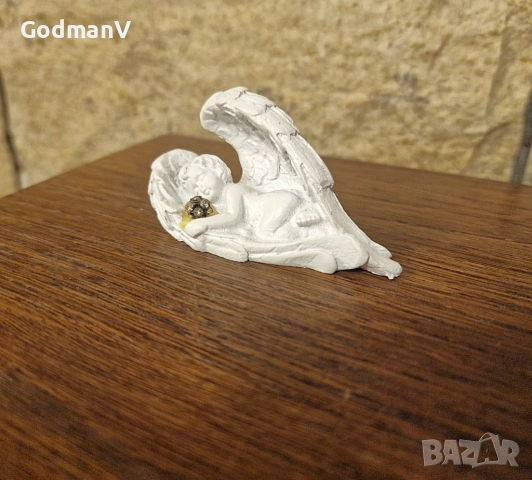 Фигурка "Спящо Ангелче", снимка 2 - Статуетки - 52873810