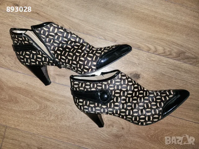 Естествена кожа с косъм дамски боти Franco Sarto 40-41 номер 