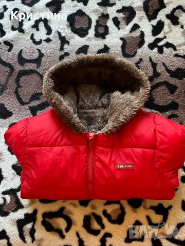 Детско пухкаво яке, снимка 3 - Детски якета и елеци - 47903525