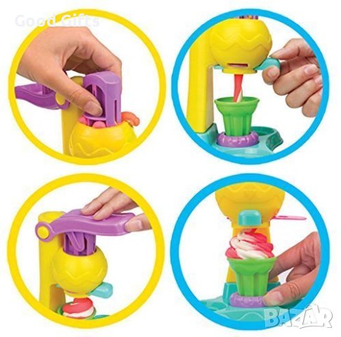 Машина за сладолед с пластилин, снимка 6 - Пластелини, моделини и пясъци - 42915683