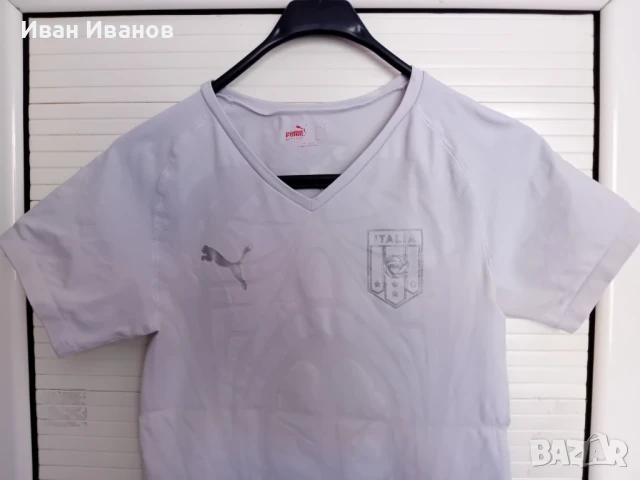 Оригинална тренировъчна тениска на Италия, снимка 6 - Футбол - 50663936