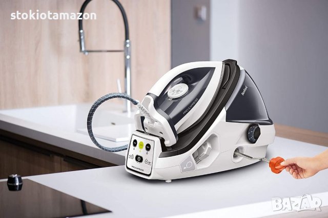 Парогенератор Tefal GV8711E0, 2600W, 6 bar, Функция вертикална пара, Плоча Durilium AirGlide, снимка 5 - Ютии - 38104104