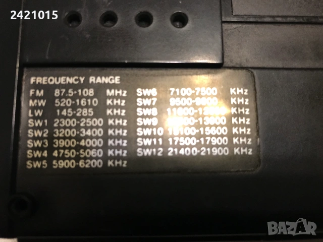 Радио Радиоприемник Grundig Yacht Boy 217, снимка 5 - Радиокасетофони, транзистори - 54065218