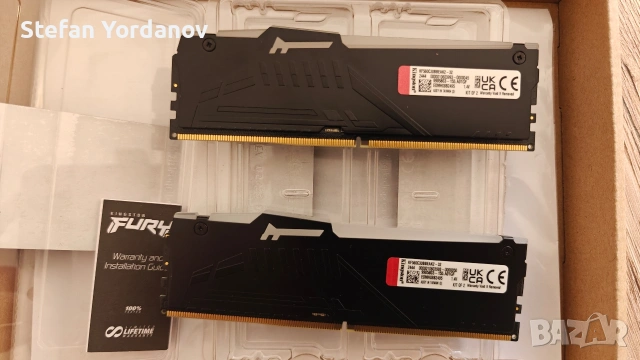 Kingston FURY BEAST DDR5 32GB Kit (2x16GB) 6000MT/s CL30, снимка 4 - RAM памет - 54320630