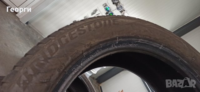 2бр.зимни гуми 205/55/17 Bridgestone, снимка 4 - Гуми и джанти - 39645700