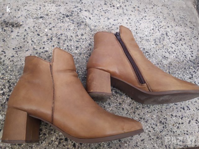 Боти естествена кожа