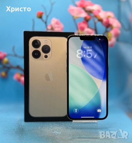 Apple iPhone 13 Pro, 128GB, 5G, Gold  , снимка 2 - Apple iPhone - 52834135