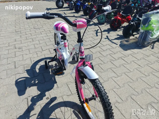 PA Детски велосипед 18" ALICE бял, снимка 4 - Велосипеди - 55985521