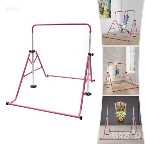 НОВО! Гимнастически лост за деца - Регулируем, висилка гимнастика деца, снимка 7 - Мебели за детската стая - 50536116