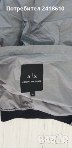  Armani Exchange A/X Mens Down Jacket Size 2XL  ОРИГИНАЛ! Мъжко Пухено Яке!, снимка 12 - Якета - 47652991