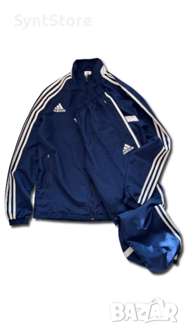 Оригинален спортен екип Adidas – Тъмносин (Комплект), снимка 2 - Спортни дрехи, екипи - 52725732