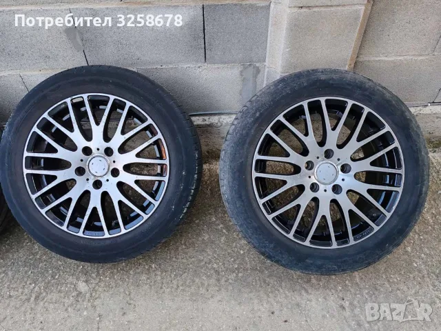 Алуминиеви джанти DEZENT / 5 x 110 - 16 цола / ET 40, снимка 10 - Гуми и джанти - 55954878