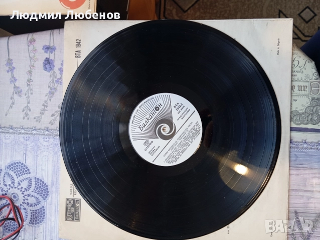 Грамофонна плоча фестивал на политическата песен "Ален мак" - Благоевград '75 ВТА 1942, снимка 3 - Грамофонни плочи - 52502433