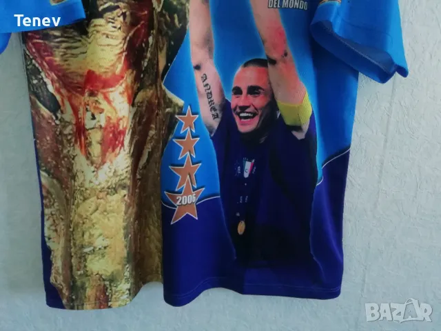 Италия Световни Шампиони 2006 мъжка тениска фланелка XL Campioni Del Mondo Italia Italy , снимка 8 - Тениски - 49966473