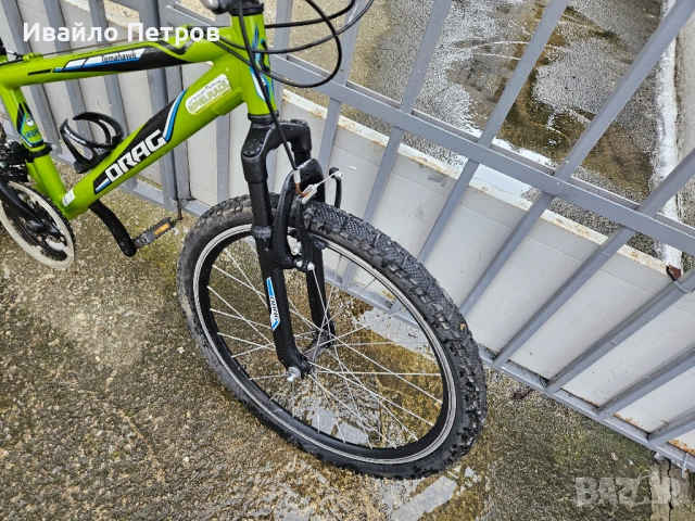 Алуминиев велосипед 24 цола DRAG-шест месеца гаранция, снимка 2 - Велосипеди - 53956346