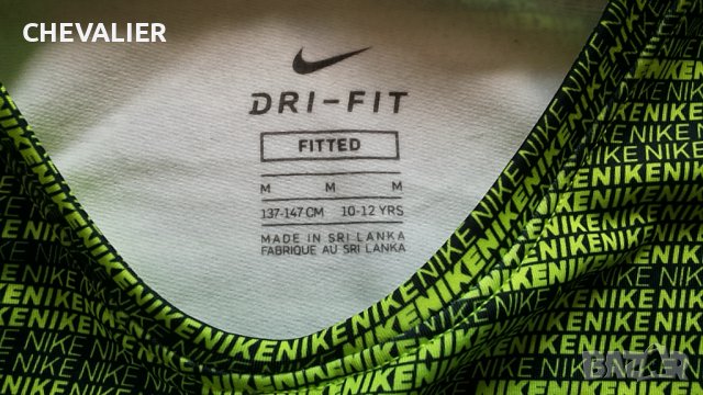 NIKE PRO DRI-FIT Размер 137-147 см / 10-12 години детска блуза 37-11, снимка 7 - Детски Блузи и туники - 38090448